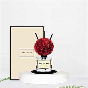 시즈넬 차량용 디퓨저 선물세트 50ml 카네이션 레드