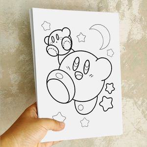 별의커비 컬러링북 색칠북 색칠공부 도안 색칠놀이 닌텐도캐릭터