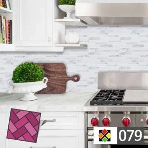 B스티커타일 079 크린벽돌 인테리어 타일스티커 (WFHU41M)