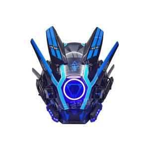 사이버 펑크 할로윈 코스튬 마스크 사이버펑크 호환 사이버