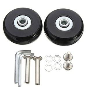 바퀴 교체 4개 손수레 사무용 의자바퀴 회색고무 리어카 카펫 이동식바퀴