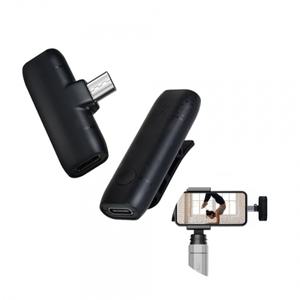 초소형 무선 마이크 수신기 핸드폰 송신기 인터뷰 짐벌 브이로그 취재 녹음 녹화 촬영 방송 강의 채팅