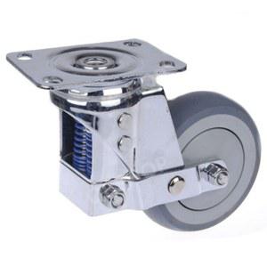 우레탄 저소음 대차 바퀴 대차바퀴 우레탄바퀴 방향 의자 PP 운반카트 5인치 산업용