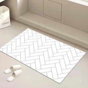 대형 사이즈 넓은 PVC 가죽 주방매트 대형 방수 욕실 거실매트 70x140