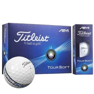 타이틀리스트 투어 소프트 에임 골프공 12개입 2025 한정판