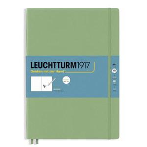 Leuchtturm1917 - 마스터 A4 하드커버 스케치북 (Sage) 112페이지 150g/m 용지