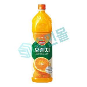 롯데칠성음료 델몬트 오렌지 주스 1.5L x 12개입