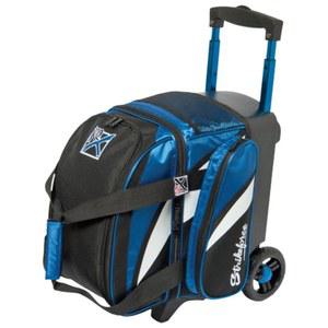 KR 크루저 싱글 롤러 볼링백 - 로얄/화이트/블랙