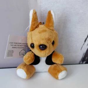 귀여운 캥거루 인형 키링 가방걸이 호주인형 조끼입은