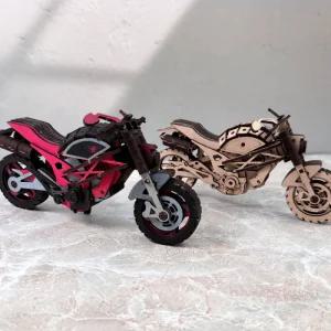 우드 조립 오토바이 만들기 4인세트