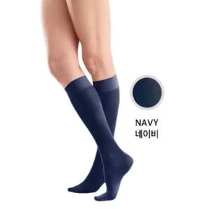 바우어파인트 압박 종아리 반 스타킹 임신 네이비 0호