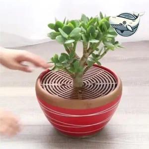 19cm 화분 덮개 식물 화분커버 흙 보호 반려동물화분지킴 화분보호덮개 아이흙만짐