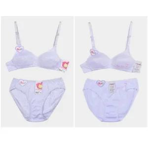 [피커]잘 주니어 주니어브라 AA컵 브라팬티 2단계 0588fs