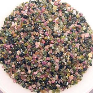 보석자갈 천연 칼라토르마린 칩 100그램