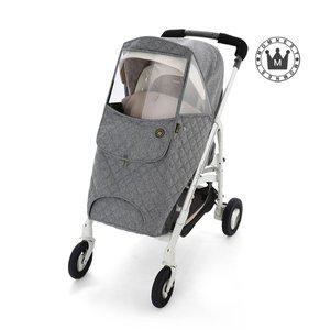 [맘네스트] 잉글레시나 트릴로지 유모차 전용 방한커버-블랙멜란지