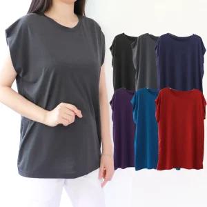 여성 여름 가오리 민소매 티셔츠 나시 빅사이즈 냉장고 아이스 쿨링