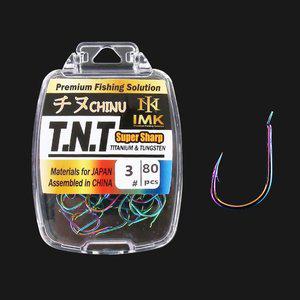 IMK 티탄늄 텅스텐 합금 감성돔 치누 바늘 덕용