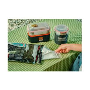 바로쿡 발열도시락 용기 비화식 백패킹 발열팩