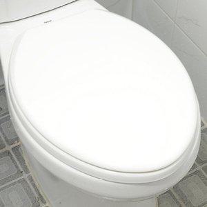 [라이프스토리]편안한자리 하드변기커버 O자형 특대 변기시트 덮개