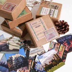 [갓샵]감성 여행 트래블 스티커 팩 40장 세트 [다이어리 다꾸 노트북 빅 파리 일본 뉴욕 아이패드 선물 포