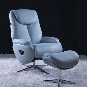 [에보니아]포레 천연면피소가죽 라운지회전 1인용 리클라이너쇼파[30362470]