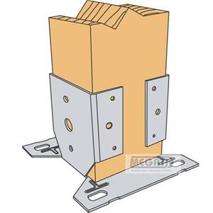 메가타이 캐노피 정자 부속철물 전국시공 가제보 120각 방부목시공 분체도장 FPB55 지지대 기둥