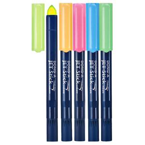 동아 타원형 제트스틱 형광펜 12개입 고체 형광펜 크림타입