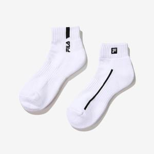 [FILA] 쿠셔닝 발목양말 2매입 (FS3SCG1181X_WHI)