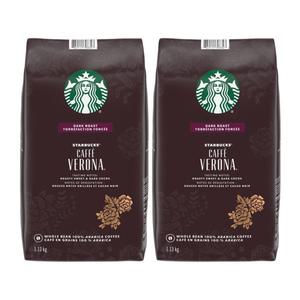 스타벅스 카페 베로나 홀빈 커피 1.13kg x 2개