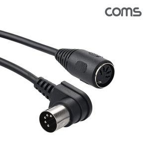 [XBI187K3]미디 연장 꺾임 케이블 MIDI M F 5P MD 1 5M