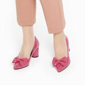 [지젤슈즈]로즈핑크 펌프스힐/[8680]