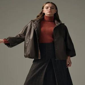 [리오벨]PU 후드 자켓 5종 택1