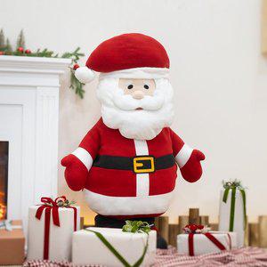 [플라워트리]크리스마스 산타 인형 대형 장식 껑충 롱다리 2m 트리 카페 소품 용품 데코 이벤트 파티 길이
