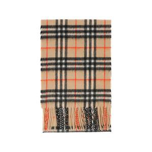 [버버리] 버버리 머플러 8089369 B9368 체크 캐시미어 프린지 키즈머플러 당일발송