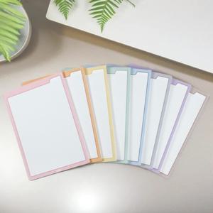 그리드 노트패드 B5 레인보우컬러 50매 떡제본 필기 도표 그래프 노트 모눈 (2개)