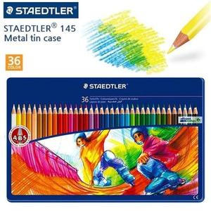 스테들러 145 색연필 36색 세트 (틴케이스)