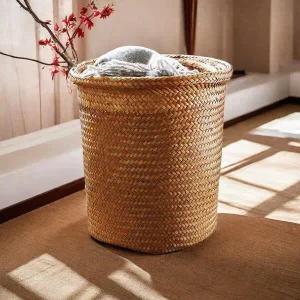 /에코벨 라탄화분 바구니 커버 가리개 30X30CM