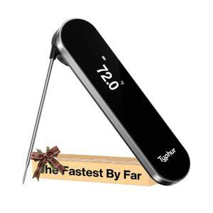 티푸르 인스타프로브 0 6초 미만 전문가용 육류 디지털 OLED 디스플레이가 있는 즉시 읽기 그릴용 IP67 방수 바비큐 요리 스모커 홈 브루잉 NSF