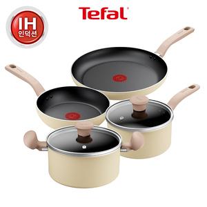 (한정/단독구성) 인덕션 데이지 팬&냄비 4종세트(팬20+팬28 +편수18+양수20 )
