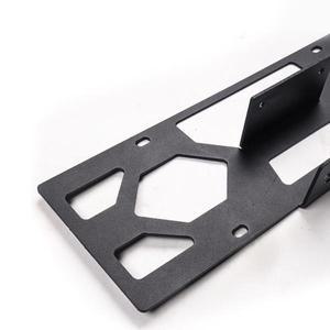 블랙 후면 번호판 홀더 프레임 브래킷   지프 랭글러 JL 장착