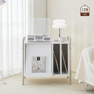 [다하미가구]베르딕 매거진랙 보관함 600 800 협탁 턴테이블 LP수납장