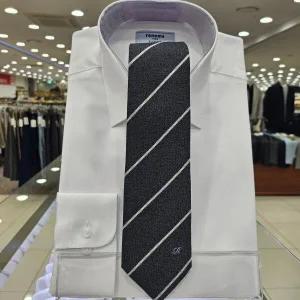 [레노마셔츠]스트라이프 파턴 넥타이 VOFTR5021B_JJ