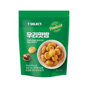 세븐셀렉트 우리 맛밤 70g x 3개
