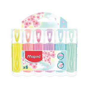 마패드 클래식 파스텔 형광펜6색 742558 학용품 공부 학생