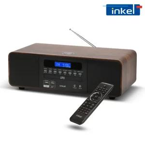 인켈 IK-A360CD 블랙 블루투스 올인원 오디오 CD플레이어 라디오 시계 알람