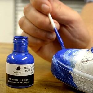 집에서 가죽염색제 파마코 6개색상 구두약 프랑스구두약 운동화염색제 신발염색제