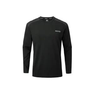 [미즈노](의정부점) 공용 기모 스판 런닝티셔츠 32YA460009 신축성 보온성 운동 RUNNING BRUSHED LONG S...