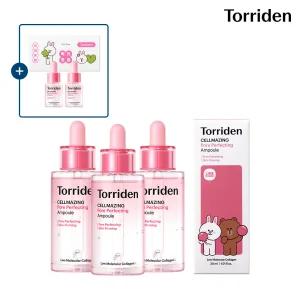 [단독][라인프렌즈] 토리든 셀메이징 저분자 콜라겐 모공 탄력앰플 30ml X 3개 (+모공앰플 10ml 2개)