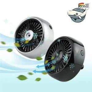 차량용 시원한 바람 쿨링 써큘레이터 무드 조명 차량용선풍기 자동차선풍기 자동차미니선풍기