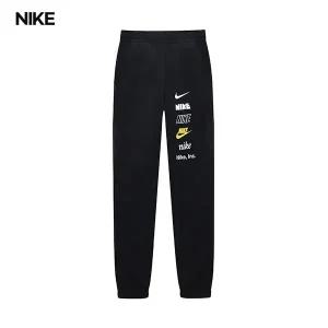 [나이키] 클래식 멀티로고 기모 여성 조거팬츠 트레이닝 바지 DX5160-010